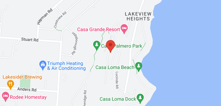 map of 2571 Casa Palmero Drive